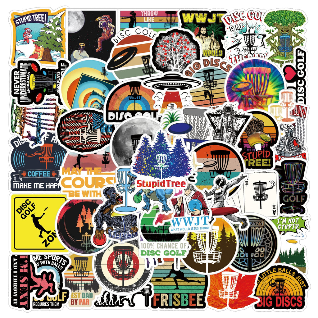 Disc Golf Stickers