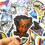 Wild Wolf Stickers