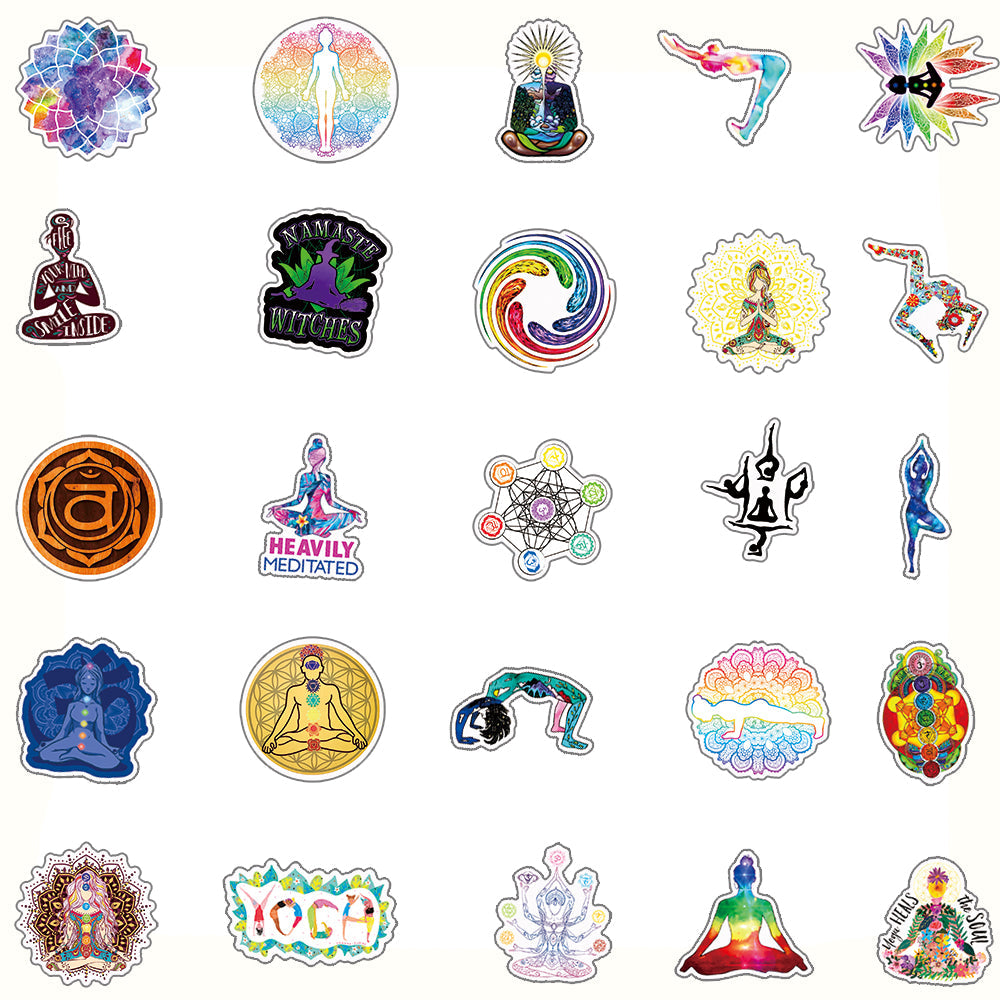 Yoga Stickers