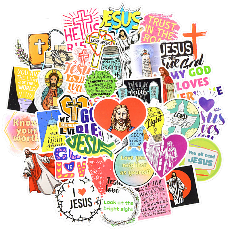 Jesus Christian Stickers