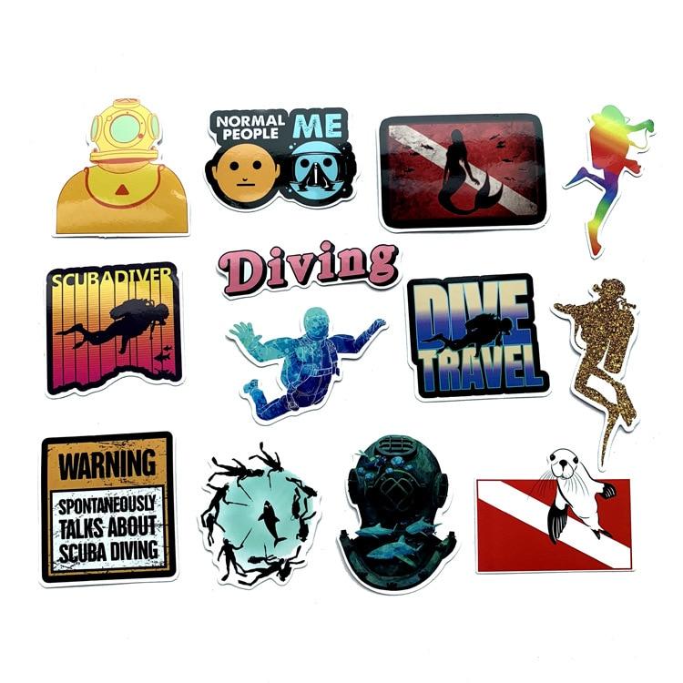 Scuba Diving Stickers