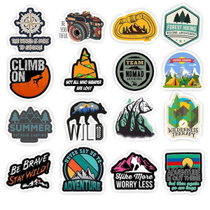 Camping Adventure Stickers