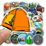 Camping Travel Stickers