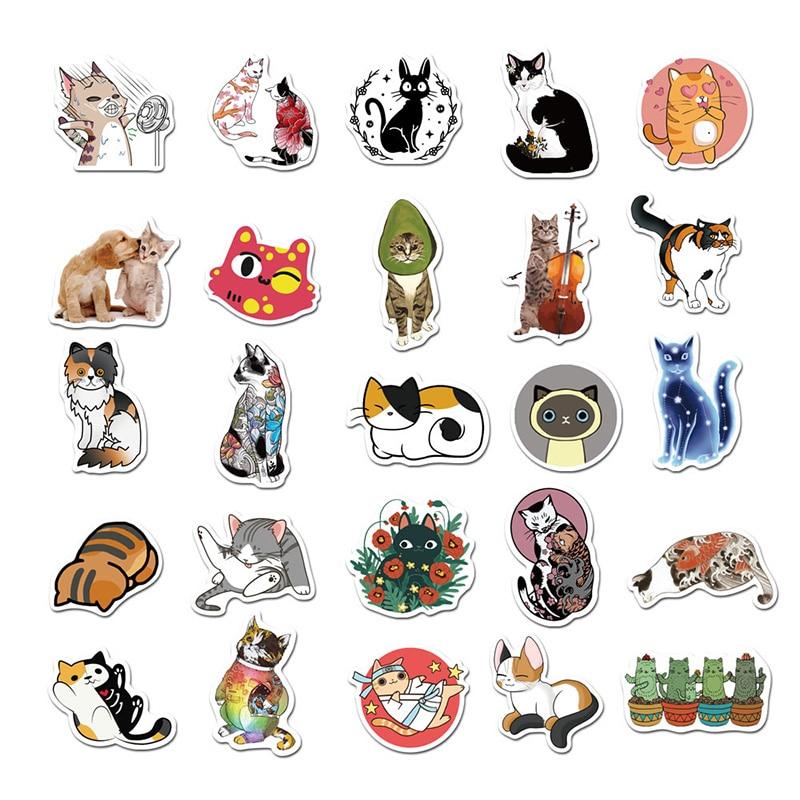 Kawaii Animal Cat Stickers