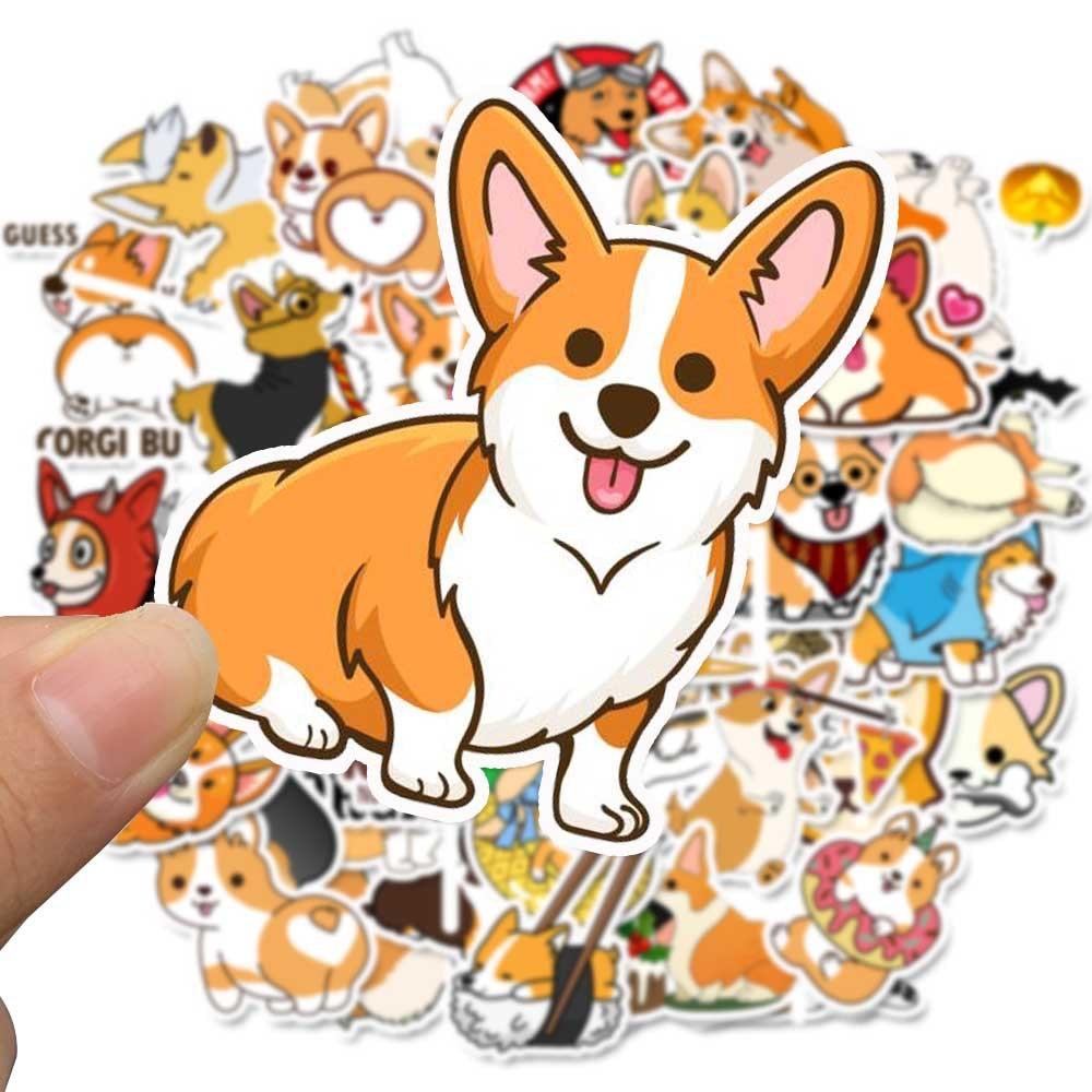 Corgi Dog Stickers