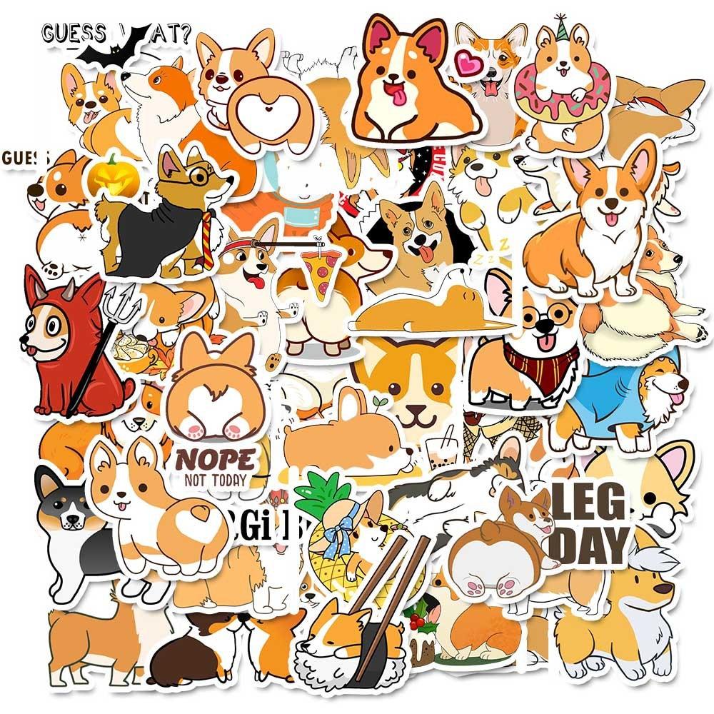 Corgi Dog Stickers