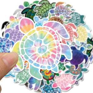 Turtle Colorful Stickers