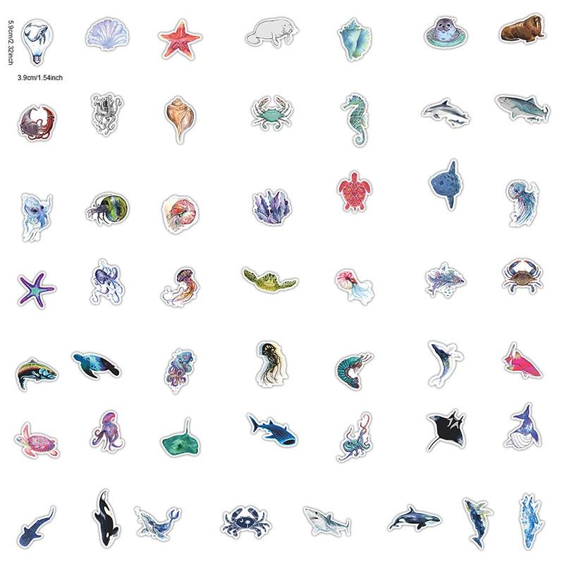 Under the Sea Animal Stickers