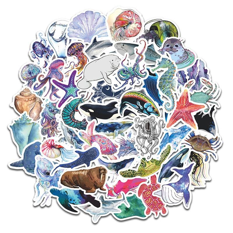 Under the Sea Animal Stickers