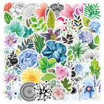 Fesh Flower Plants Scrapbook Stickers