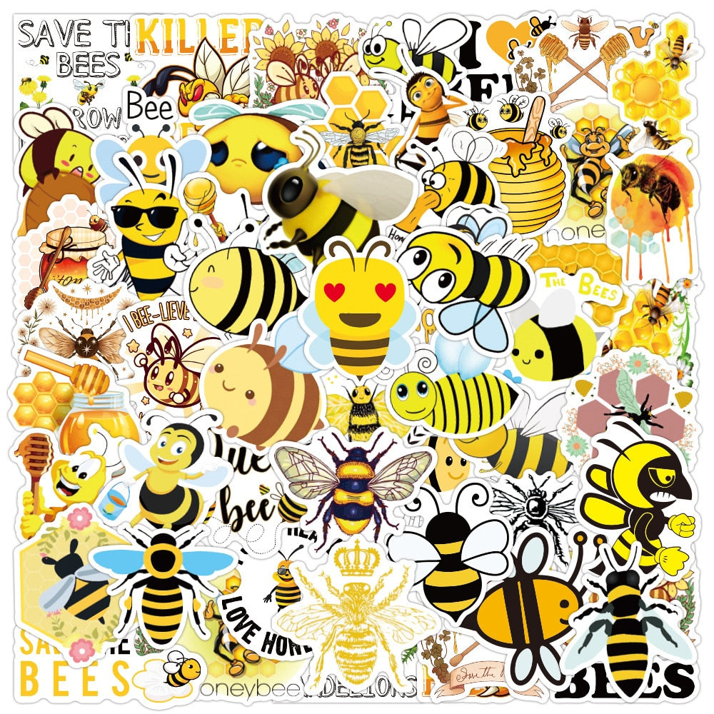 Honey Bee Stickers