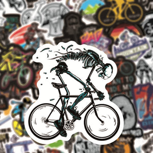 Mountain Biking Stickers