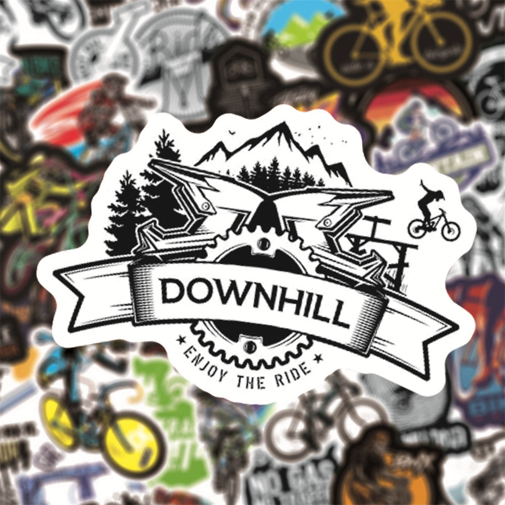 Mountain Biking Stickers