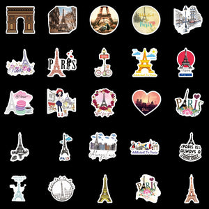 Addicted To Paris Stickers