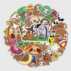 Sloth Animal Satan Stickers