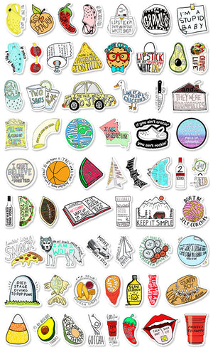 Aesthetic Style Girl Things Stickers