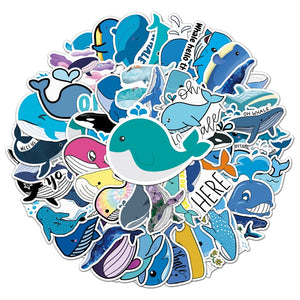 Whale Ocean Animal Stickers