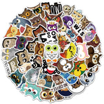 Owl Series Brid Stickers