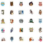 Owl Series Brid Stickers