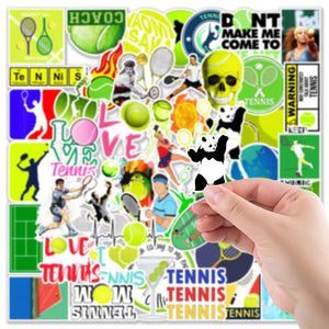 Tennis Ball Sports Competition Stickers