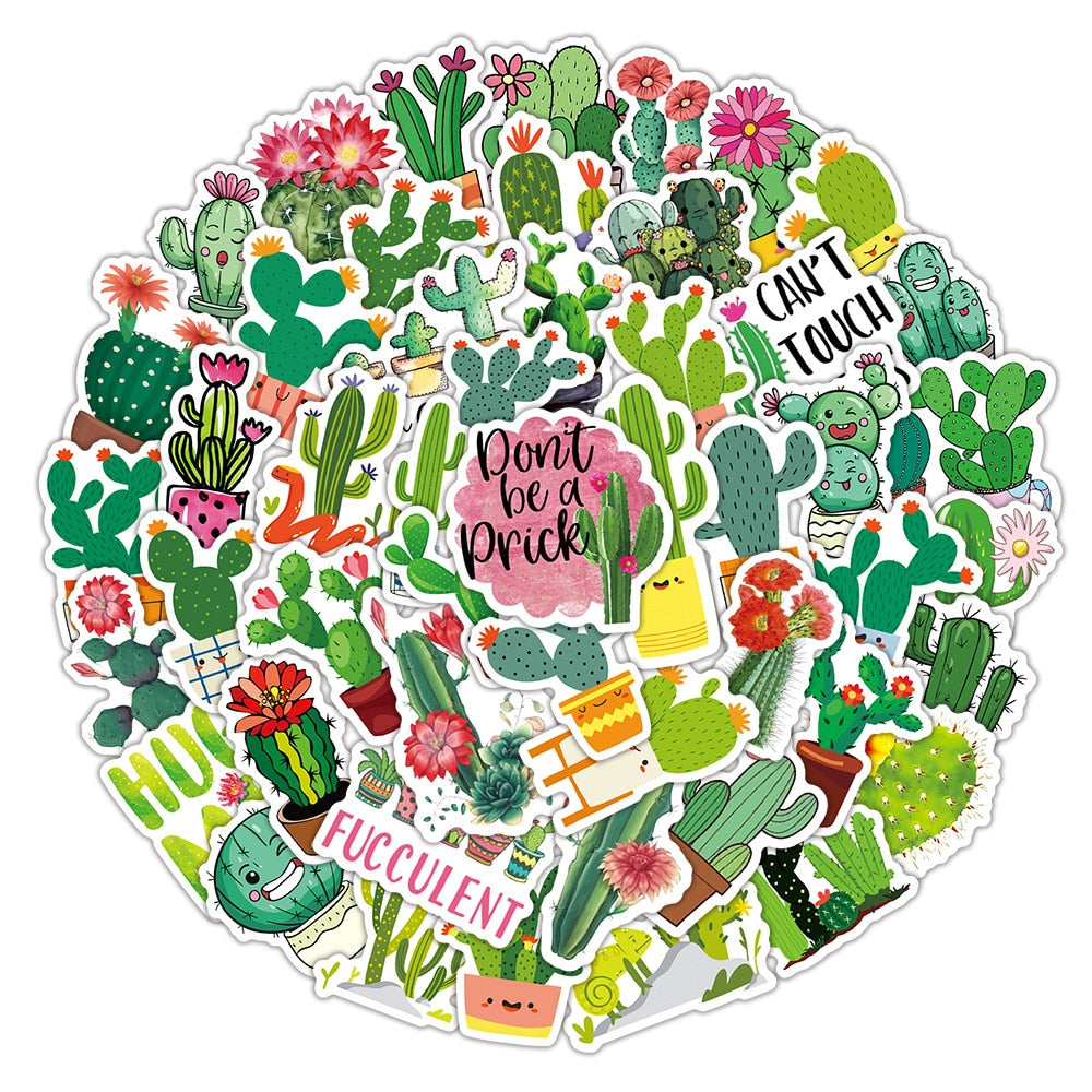 Cactus Stickers