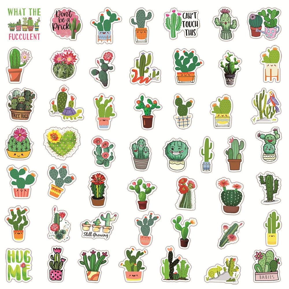 Cactus Stickers