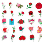 Rose Pretty Flowers Stickers